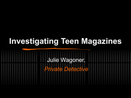 State of the Teen Magazine Industry