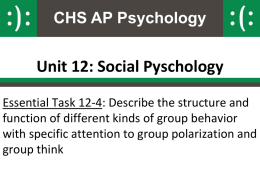 CHS AP Psychology