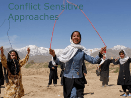 Source – Responding to Conflict