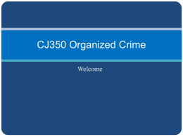 CJ350 Organized Crime