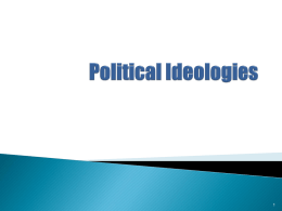 An Ideology Primer
