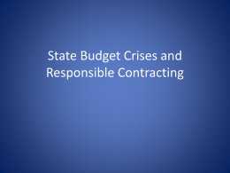 Katherine McFate: State Budget Crises and Responsible