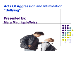 Bullying Powerpoint - SPSG - Strategic Partnership Schools Group