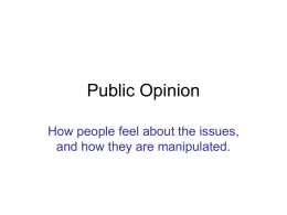 Public Opinion AP