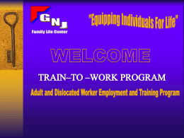 Click Here To View The Adult Program Presentation
