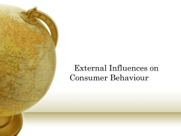Chapter 14: Social Class Influences on Consumer Behavior