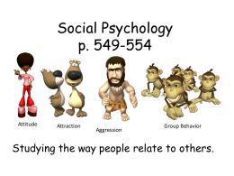 Social Psychology - Lincoln Park High School