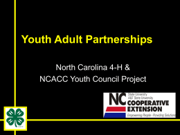 For Youth - NC Cooperative Extension