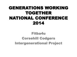 Fitba4u - Generations Working Together