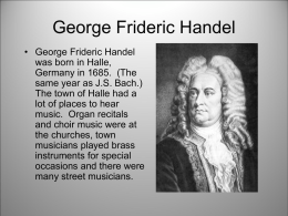 G.F. Handel_Baroque Era