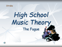 What is the Fugue? - gozips.uakron.edu