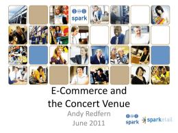 E-Commerce and the Concert Venue
