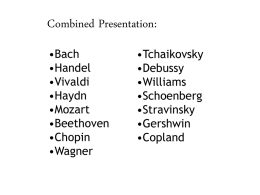 Composers Powerpoint Presentation