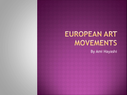 European Art Movements