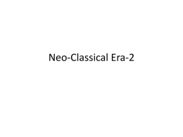 Neo-Classical Era-2
