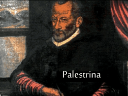 Giovanni Pierluigi de Palestrina