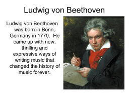 Ludwig von Beethoven_Classical Era