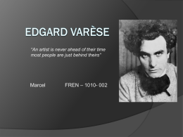 Edgard Varèse