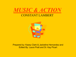 Music and Action - (Kay) Picart Homepage