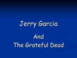Jerry Garcia - WordPress.com