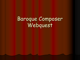 Baroque_Composer_Webquest
