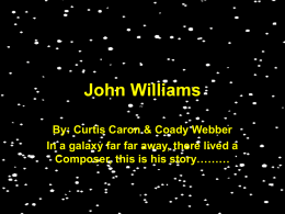 John Williams - HRSBSTAFF Home Page