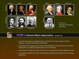 Kobi Classical Music 4.3