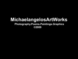 Michaelangelo PerfectLove.pps - PangaeaProject.com Our 6th