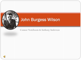 John Burgess Wilsonx