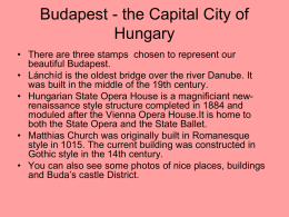 Budapest bélyegen