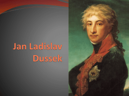 Jan Ladislav Dussek - Jacob Stevens E