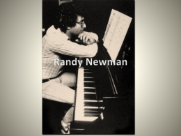 Randy Newman PowerPointm
