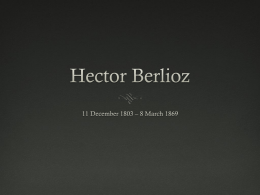 Hector Berlioz - Woodlawn School Wiki