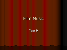Film Music - fhs performing arts