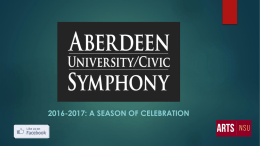 A Season of Celebration - Northern State University