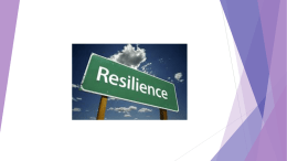 Resilience - Belmont Teach