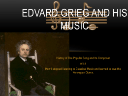 Edvard Grieg - WordPress.com