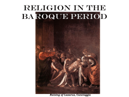 Religion in the Baroque Period
