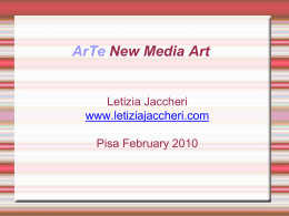 New media art - (IDI)