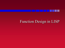 Function Design