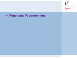 5. Functional Programming
