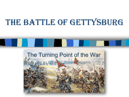 Gettysburg Powerpoint Gettysburg
