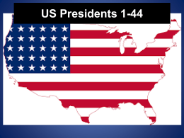 US Presidents 1-44
