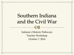 Southern Indiana and the Civil War by Dick Rumph
