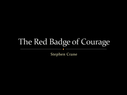 The Red Badge of Courage - Montgomery County Intermediate Unit