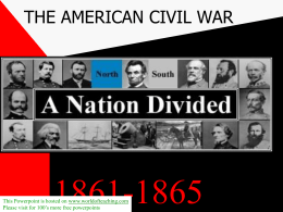 THE AMERICAN CIVIL WAR - This area is password protected [401]