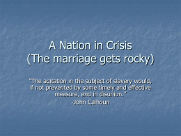 10. A Nation in Crisis