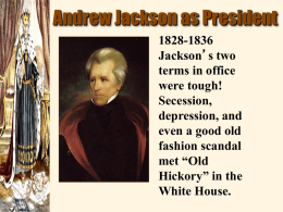 Age of Jackson Part 2