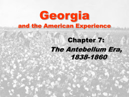 Antebellum PowerPoint