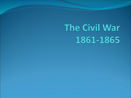 11. The Civil War